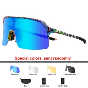 Okulowe okulary Kapvoe spolaryzowane sportowe okulary rowerowe UV400 Męs