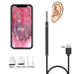 Trimmer Smart Visual Ear Cleaner Ear Stick Endoskop EarPick Camera Otoskop Ear Cleaner Ear Wax Remover Ear Picker Earwax Borttagningsverktyg