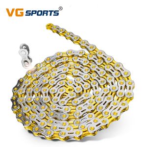 Cykelkedjor VG Sports 8 9 10 11 12 Speed ​​Velocidade Cykelkedja 8S 9S 10S 11S 12S EL HALF HOLLOW MTB Mountain Road Bike Chains Bike Parts 230606