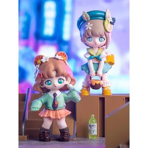 Blind box Box Teennar School Wear Collection Jk Second Series cute Mystery Toys figure 13cm Kawaii Model Designer Doll Gift 230605