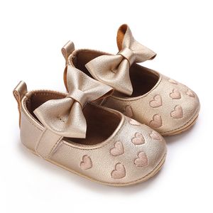 Verão bowknot sola macia sapatos tênis casuais sapatos de bebê da criança sapatos princesa newbron sapatos da menina do bebê