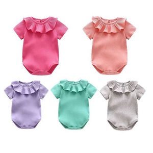 حللا الطفل 0-2 الصيف حلوى مطوية بذلة رضيع و Girl Clothing G220606