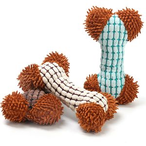 Bettbeständig hund pittig ben leksak rengöring tänder husdjur tugga leksaker för hundar fransk bulldogg valp katt leksak husdjur levererar peluche
