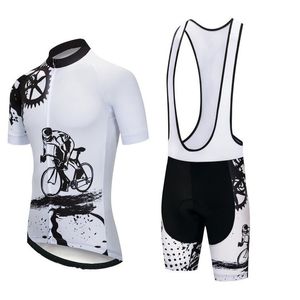 Cycling Jersey Sets Jerseys With 20D Bib Shorts MTB Uniform Bike Clothing Quick Drying Bicycle Men's Short Sleeve Cycle Suits 230605