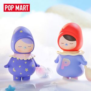 Blind Box Popmart Pucky Elf Sleeping Baby Series Box Toys Model Bekräfta Stil Söt Anime Figure Gift Surprise 230605