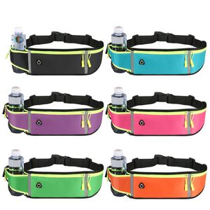 Running Bag Waist Bag Sports Phone Bag Men Women Waterproof Gym Bag Hold Water Cycling Phone Case Running Belt Portable