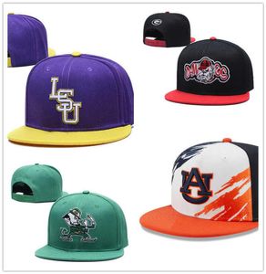 2021 Yeni Amerikan Futbol Beyzbol Kapağı Erkekler için Kadınlar Kapaklar Erkek Caps LSU A Hat Golf Deri Şapkalar Q09113297012