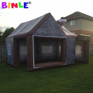 Backyard inflatable Pub with large removeable window garden house inflatable bar tents for party entertainment