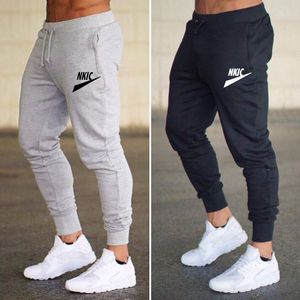 New Jogging Pants Men Brand LOGO Sport Sweatpants Running Pants Pants Men Joggers Cotton Trackpants Slim Fit Pants Bodybuilding Trouser