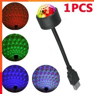 Novo Mini LED Starry Laser Atmosphere Ambiente Luzes do projetor NOVO Teto do carro Star Light Interior USB Auto Decoração Night Galaxy Lamp