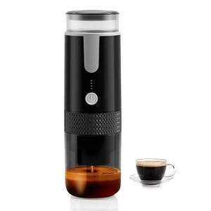 Manual Coffee Grinders Portable Electronic Coffee Maker Rechargeable Espresso Machine Mini Car Coffee Make Using Ground Coffee Espresso Pods Travel 230605
