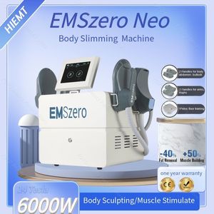 Emslim Neo Hiemt 6000W 14 Tesla Body Sculpting Machine 4 pcs Handles With Pelvic Stimulation Pads Optional EMSzero Nova