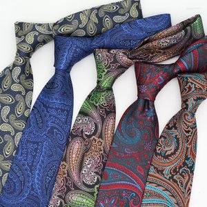 Bow Ties 8CM Mens Floral Necktie Gravata Corbatas Formal For Men Paisley Cravate Homme Gift Tie Wedding Business Party