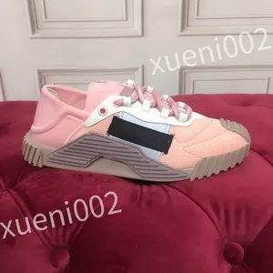 2023 Top Hot Luxury Designers Sneaker أحذية عارضة أبيض من الجلد الأسود نساء من الدانتيل المسطح عالي الجودة.