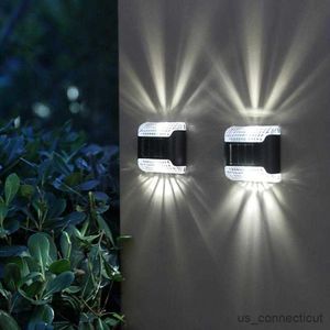 Światła czujnika Lampa słoneczna światła lampa ścienna LED Garden Courtyard Villa Wall Light