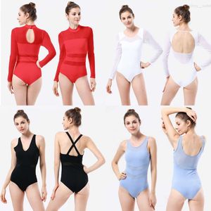 Sport Women Aerial Yoga Jumpsuit Tight Sexy Integrated Lady High Elasticity Ballet Training Training Gymnastics Ströj Sporttankar Definiera