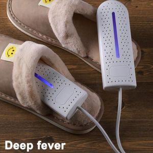 Asciugatrici UV portatili Asciugatrice per scarpe Deodorante Deumidificatore Dispositivo Scaldapiedi Riscaldatore per scarpe da ginnastica Riscaldamento Asciugatrici Elettrodomestici