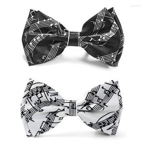 Bow Ties Women Mens Tuxedo Classic Bowtie Sound Spectrumd Music Butterfly Tie Necktie Shirts Wedding Gifts For Men Formal Dress