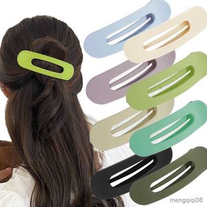 Altri nuovi capelli in plastica smerigliata per le donne Ragazze Banana Back Head Hair Duck Clips Crab Barrettes Accessori per capelli