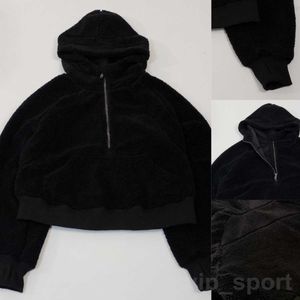 Dykare kvinnor träning hoody rockar långärmad atletisk huva utomhus jogging hoodie halv zip bomullskläder pullover aktivt kläder överdimensionerade