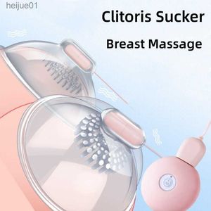 Giocattoli del sesso per le donne Capezzolo Sucker Vibratore Clitoride Sucker Massaggiatore Stimolazione del capezzolo Leccare Vagina Pompa a vuoto Masturbazione 18 L230518