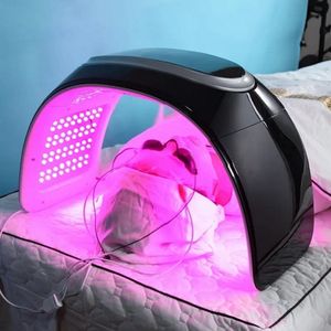 PDT Light Spa Equipment Portable 7 Color Photon Body EMS распыление UV Light Hot Compress PDT Светодиодная светотерапия