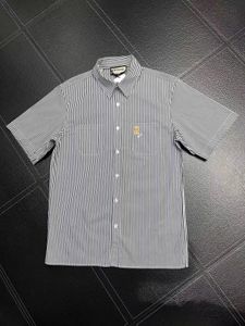 メンズデザイナーシャツブランド服のメンショートパンツスリーブドレスシャツヒップホップスタイル高品質のコットントップ10831