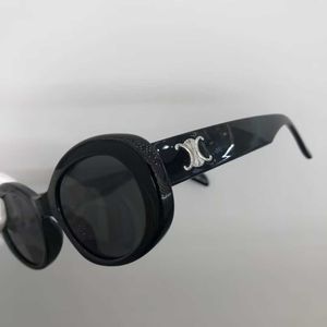 Armações de óculos de sol versão coreana de óculos de sol ovais resistentes a UV para homens da moda TR90 polarizados para óculos de sol de fotografia em formato côncavo da moda para mulheres