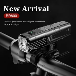 Велосипедные огни Towild BR800 800 Lumens Bicycle Forlight Flashlight USB Зарядка горного велосипеда оборудование 230605