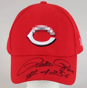 Pete Rose Suzuki Mattingly MUSIAL Sandberg Thomas Piazza RIVERA Ryan Schmidt Derek 2 Autographed Signed signatured auto Collectable hat cap