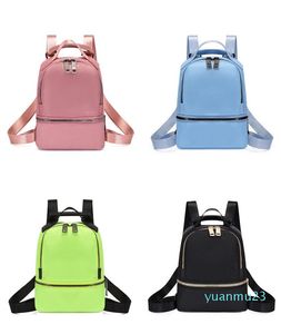 2023 En ryggsäck yoga ryggsäckar reser utomhus kvinnors sportväskor multi syfte satchel axel väska messenger 4 färger voame 3l och 9l1918694