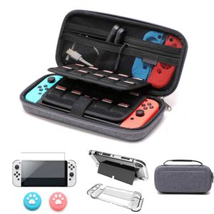 Taschen Tragetasche für Nintendo Switch NS OLED Tragbare Tasche Schutzhülle aus Hartschale für Switch-Konsolenzubehör