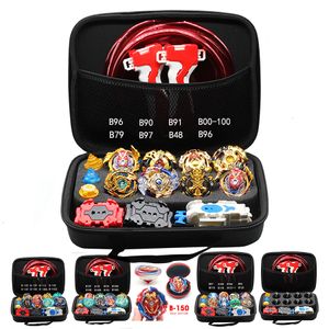 4D Beyblades Top Tomy Beyblade Burst Set Beyblades Arena Bayblade Metal Giroscópio Grip Launcher Bey Blade Box Toy Kid Boy Gold 230605