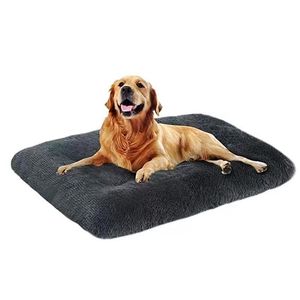 Tappetini addensare tappetino per cani lungo peluche per animali domestici gatto cuscino per tappetino comodo e caldo forniture per animali domestici tappetino per dormire cuscino per letto per cani caldo