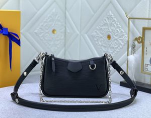 Kadın Tasarımcı Crossbody Bag Lüks Mini Çantalar Kıvrımda Kolay Koruma Koltuklu Çanta Çiçek Harfleri Omuz Çantaları Üst kaliteli Bayanlar Moda Akşam Makyaj Çanta