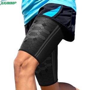 Arm Leg Warmers 1Pair Thigh Compression Sleeves Breathable Elastic Anti Slip Quad and Hamstring Support Upper Leg Sleeve For Sports Running 230606