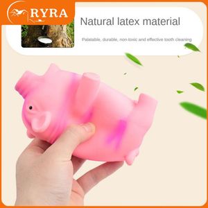 Grinding And Cleaning Teeth Latex Sound Producing Playing With Pets For Fun Soft Rebound Dog Sound Toys Pet Toy Pig