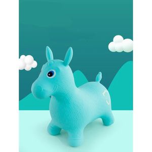 Коляски Dragon Bouncy Horse Dinosaur корова одноразовые жирафы, прыгающие игрушки, надувные прыжки с бункером для детей с насосом 230605