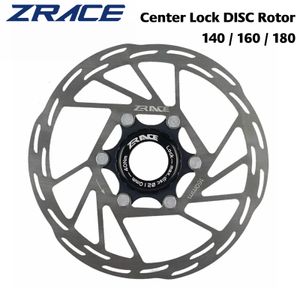 Cykelbromsar Zrace Center Lock Disc Rotor Bike Brake Rotor Strong Heat Disipation Floating Rotor 140mm 160mm 180mm MTB Road Disc Brake 230606