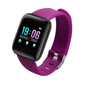 116Plus Smart band 2023 Sport digitale braccialetto intelligente orologio frequenza cardiaca cardiofrequenzimetro orologio intelligente adatto per uomini donne bambini