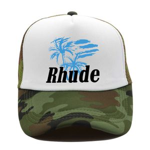 2023ss Ball Caps Rhude Fashion Brand Printed American Baseball Cap Designers Sun Hats Mens Womens Bucket Hat Women Snapback Hatsmen