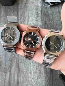 Другие часы спортивные Quartz Mens Watch Iced Out часы светодиодные.