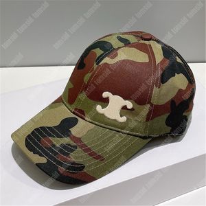 2023 Камуфляж Mens Designer Baseball Cap Роскошные шариковые шарики для женщины модная шляпа шляпа повседневная плоская шляпа Cacquette Bob