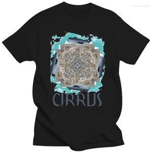 T-shirt da uomo Cirrus Artwork T-Shirt Bonobo Ispirato Fashion Style Men Tee Camicia Hip Hop Cotton Classic Gift Print