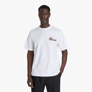 Mens T Shirt Berluti Yaz Kısa Kollu İşlemeli Pamuk T-Shirt