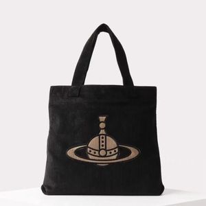 Borse a tracolla da donna di grande capacità Borse a tracolla da donna Borsa da ascella Borsa da donna in velluto a coste Saturno