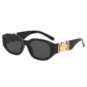 Occhiali da sole da uomo designer di occhiali da sole da donna Occhiali da sole classici con montatura grande per occhiali da vista da donna alla moda per esterni UV400
