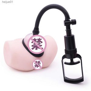 Manual ABS Pussy Pump Vagina Clitoris Sucker for Women Breast Massage Nipple Stimulator Enlarge Vacuum Pump Cover Adults Sex