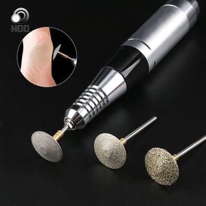 Equipamento de arte para unhas 1 peça 21 tamanhos broca de pedicure aço inoxidável para calo de pé cortador de cutícula limpo ferramentas acessórios máquina 230606