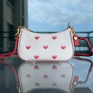 Mahjong designer sacos mulheres axilas saco cadeia axila grande bolsa de couro versátil ombro portátil crossbody meia lua saco 230524